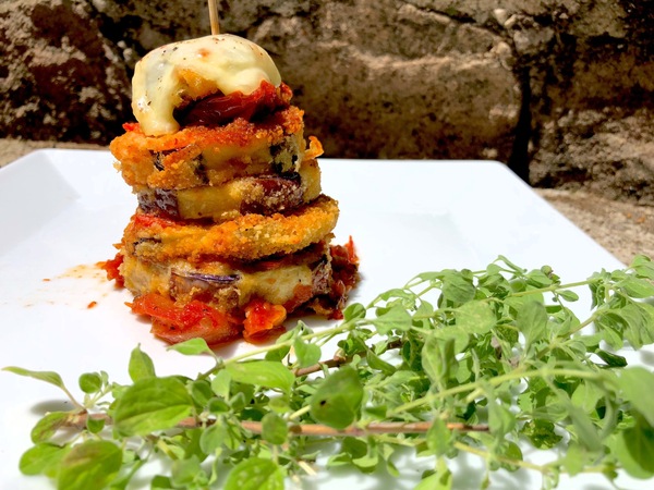 AUBERGINES A LA PARMIGIANA