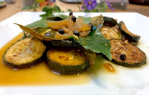 LES COURGETTES EN ESCABECHE